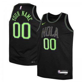 New Orleans Pelicans 2023/24 City Edition Swingman Custom YOUTH Jersey - Black