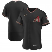 Men's Arizona Diamondbacks Black Alternate Authentic Team Jersey