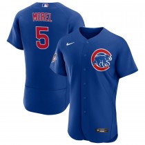 Men's Chicago Cubs Christopher Morel Royal Alternate Authentic Jersey