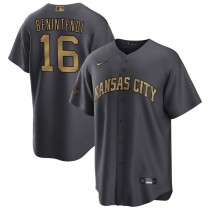 Men's Kansas City Royals Andrew Benintendi Charcoal 2022 MLB All-Star Game Jersey