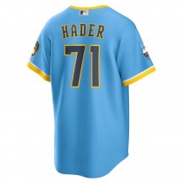 Men's Milwaukee Brewers Josh Hader Powder Blue 2022 City Connect Replica Player Jersey