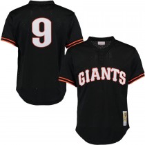 Men's San Francisco Giants Matt Williams Mitchell & Ness Black Cooperstown Mesh Batting Practice Jersey